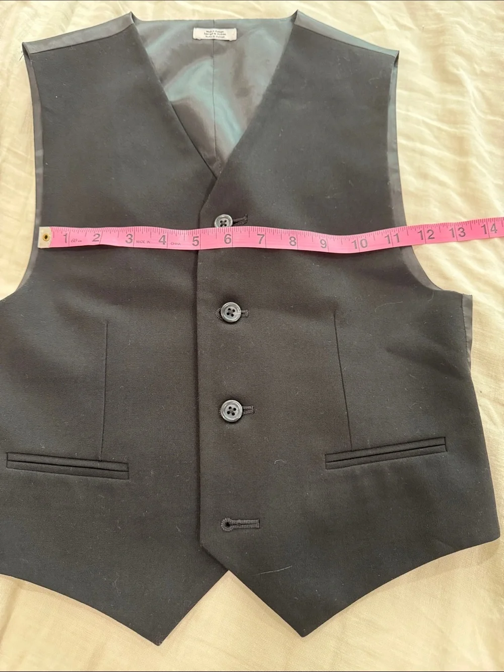 Boys Calvin Klein classic Black Dress Vest